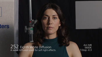 252 Eighth White Diffusion Lighting Gel