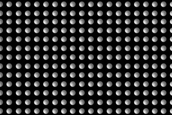 275 Black Scrim Perforated Reflector