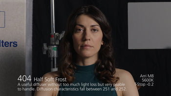 404 Half Soft Frost Lighting Gel
