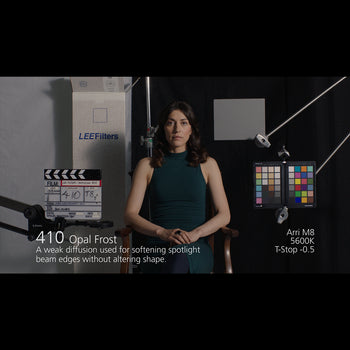 LEE 410 Opal Frost Lighting Gel - Comparison - Wide - LEE Filters Direct USA