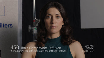 450 Three Eighths White Diffusion Lighting Gel