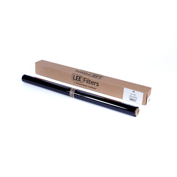 LEE Filters 119 Dark Blue Lighting Gel 2ft Compact Roll with Box