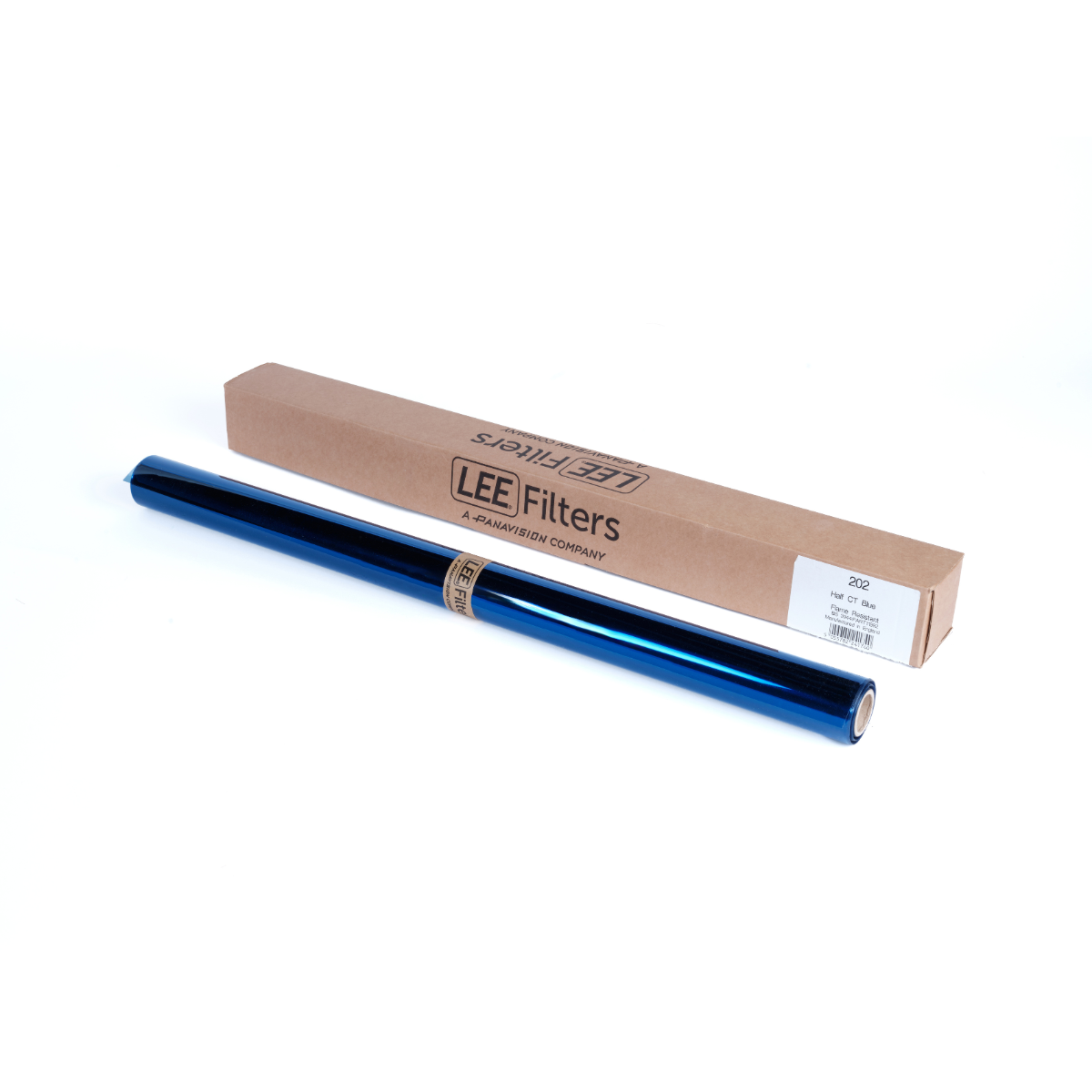 202 Half C.T. Blue Lighting Gel - 2ft Roll - LEE Filters Direct USA