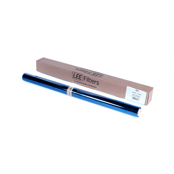 LEE Filters 203 Quarter CTB Blue Lighting Gel 2ft Compact Roll with Box 